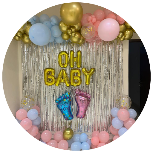Premium Balloon Garland For Baby Shower icon